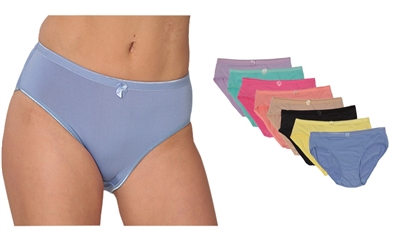 Wholesale Isadora Women's Microfiber Panties With Size Options (72 Packs)