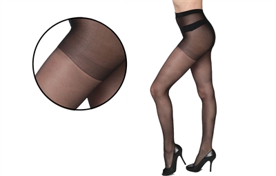 Wholesale Adriana Fashion Smooth Satin Finish Sheer Pantyhose (60 Packs)