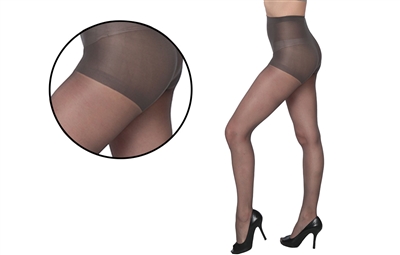 Wholesale Women's Control Top Pantyhose with Sleek, Silky Finish (60 Packs)