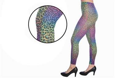 Wholesale Isadora Women's Animal Print Footless Tights One Size (36 Pcs)