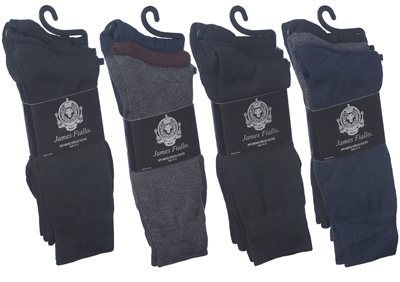 Wholesale Men's Dress Socks 3-Pair Pack (20 Packs)