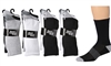 Wholesale 3-Pair Men's Sports Cushion Crew Socks  Pack - (60 Pack)