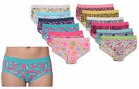 Wholesale Isadora Women's Bikini Panties in Assorted Sizes & Colors (288-Pcs)