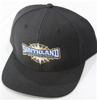 Richardson Fitted Hat with Southland Logo - Black