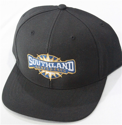 Richardson Fitted Hat with Southland Logo - Black