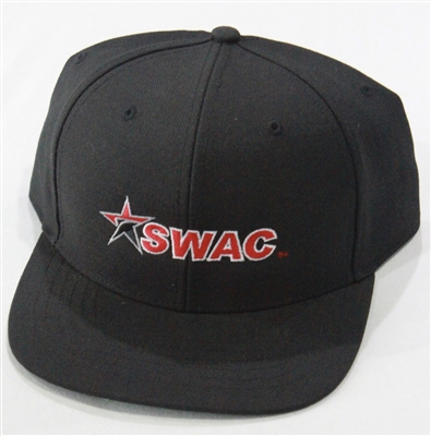 Richardson Fitted Hat with SWAC Logo - Black