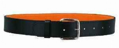 Genuine Leather 1 1/2" Black Umpire Belt