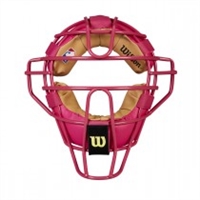 WILSON DYNA-LITE STEEL PINK UMPIRE MASK