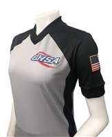 GHSA WOMEN'S DYE SUBLIMATED "BODY FLEX" BASKETBALL REFEREE SHIRT