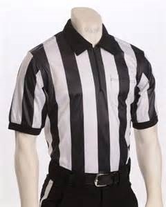 Smitty Elite Performance Short Sleeve Referee Shirt with 2" Stripe