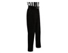 Full-Cut Solid Black All Weather Lacrosse Pants