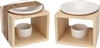 Wooden Cube Oil Burner 11cm