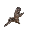 Cast Iron Stretching Fairy 16cm