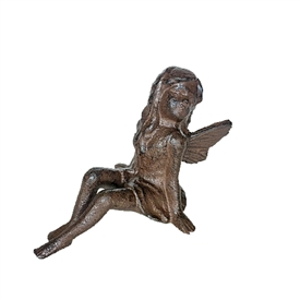 Cast Iron Stretching Fairy 16cm