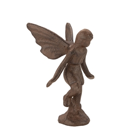 Cast Iron Standing Fairy 14cm