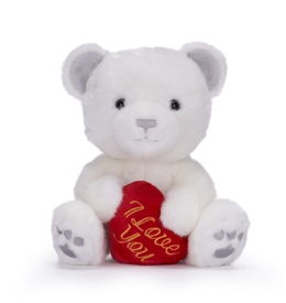 I Love You Luxury Plush Bear 22cm / 8.5"