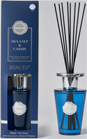 Sences Luxury Reed Diffuser 300ml - Sea Salt & Cassis