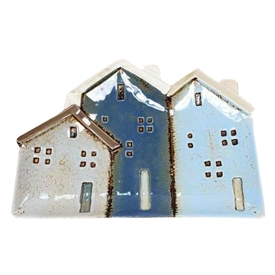 Ceramic House Plate / Jewellery / Trinket Dish 19x13cm