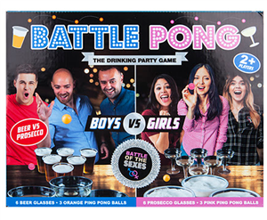 Battle Pong Game 18pc