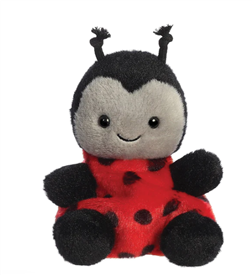 Palm Pals Plush Teddy - Lil Spots Ladybird 13cm