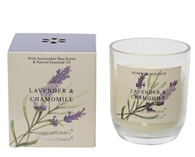 Wax Candle Pot - Lavender & Chamomile