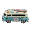 Psychedelic Camper Miniature Clock