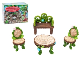 Secret Fairy Garden Woodland Furniture.