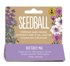 Butterfly Mix - Seedballs Hanging Pack (12 Balls, 600 Seeds)
