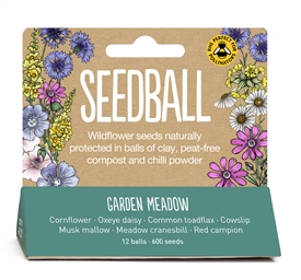 Garden Meadow - Seedballs Hanging Pack (12 Balls, 600 Seeds)
