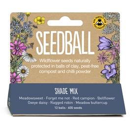 Shade Mix - Seedballs Hanging Pack (12 Balls, 600 Seeds)