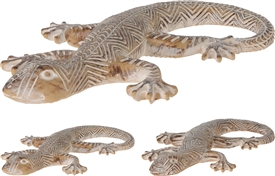 2asst  Medium Lizard Ornament 18cm
