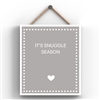 Snuggle Season Wooden Plaque / Sign - 18.5x16cm