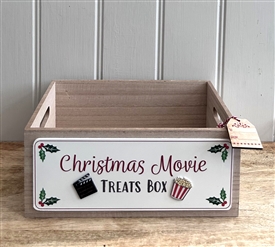 Large Size Movie Night Treat Box - Christmas