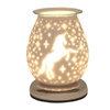 White Satin Touch Sensitive Aroma Lamp