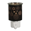 Black Plug-In 3D Wax Melter - Baubles 13cm