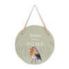 Country Living Round Plaque - Robin 24cm