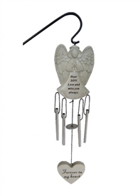 Remembrance Angel Windchime - Son 9cm