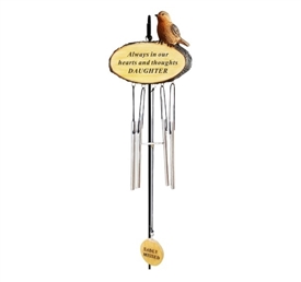 Remembrance Robin Windchime - Daughter 10cm