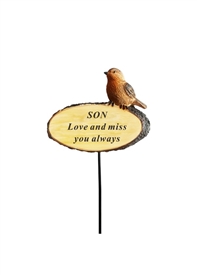 Remembrance Robin Stake - Son 10cm