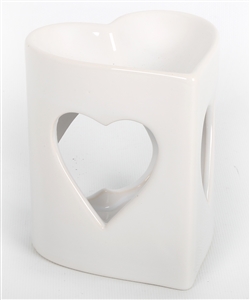 White Heart Oil Burner