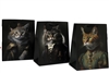 DUE JAN 3asst Cat Head Gift Bags SOLD IN 12's 33cm