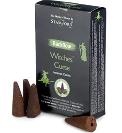 Stamford Back Flow Incense Cones - Witches Curse