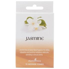 Elements Jasmine Incense Cones