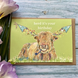 A6 Eco Card - Herd It's Your Birthday
