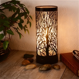 Black Touch Sensitive Aroma Lamp 26cm