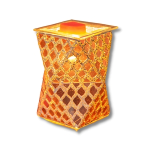 Rose Moroccan Geometric Wax Warmer