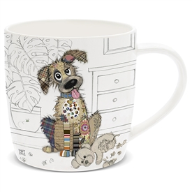 Bug Art Ceramic Mug  - Murphy Mutt