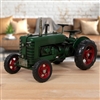 Green Metal Vintage Tractor Ornament