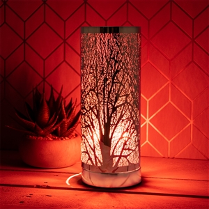 Red And Rosegold Aroma Lamp 26cm