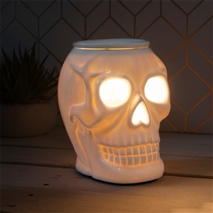 White Skull Aroma Lamp